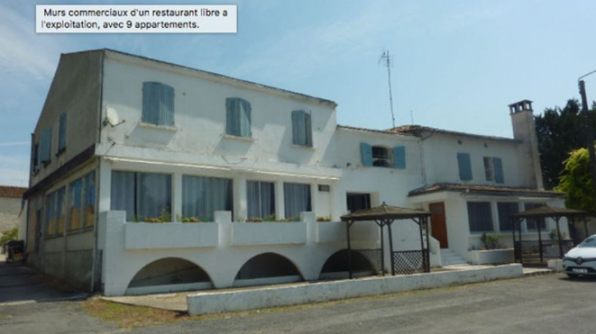 Murs à vendre pour création Hôtel en Charente-Maritime